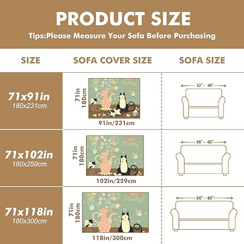 Vista 13 de Hermosa funda de sofá floral impresa fundas de sofá fundas de sofá fundas de sofá cubierta resistente a las manchas universal protector de muebles
