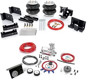 MaXpeedingrods 5000 Lbs Rear Air Suspension Bag Kit For Dodge Ram 2500 2014 2024 2wd 4wd Air Ride Leveling Kit W Jounce Bumper - View #3