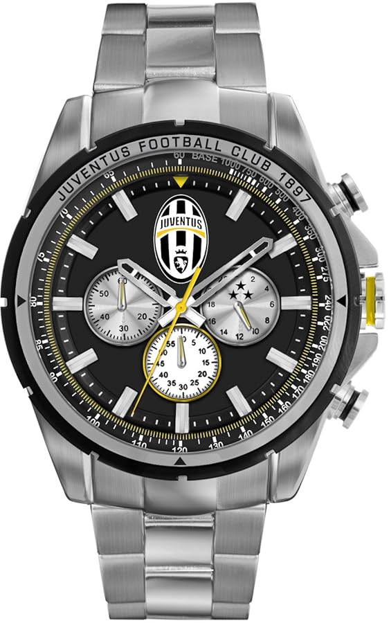 Juventus Zebra Crono J0366UN3 - Orologio da Polso Uomo : Amazon.it: Moda