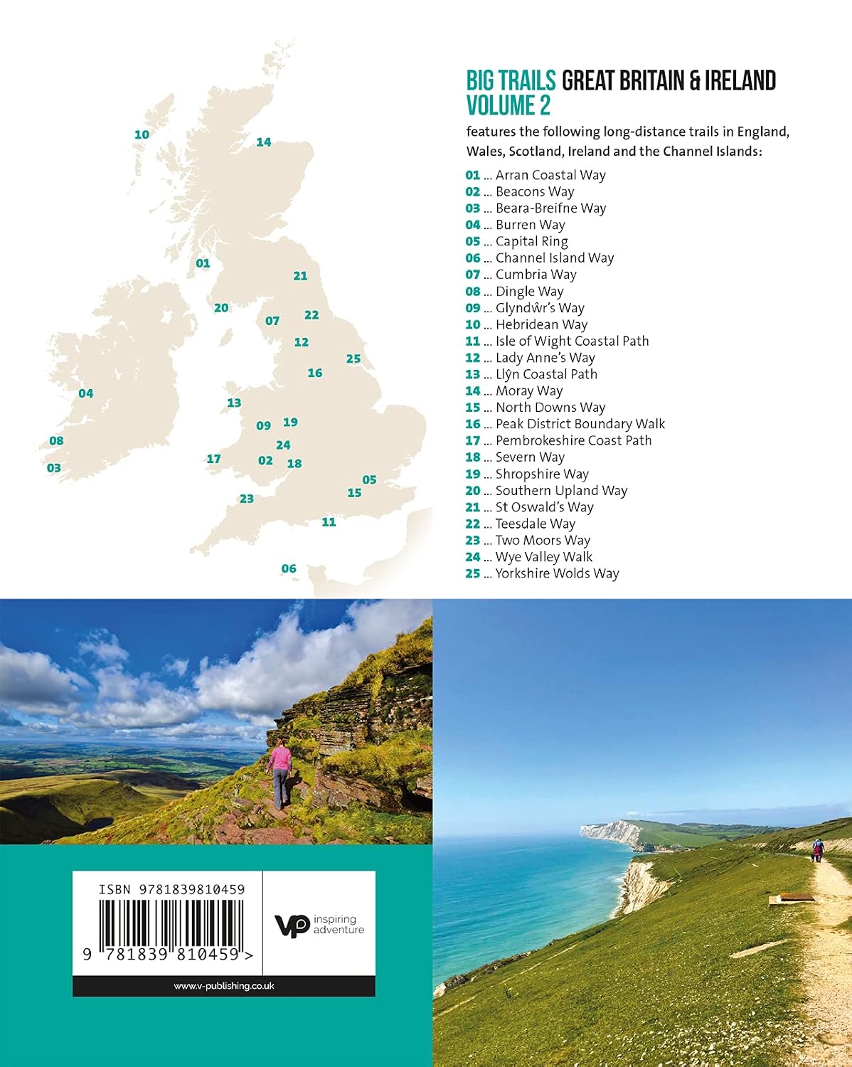 Big Trails Great Britain & Ireland Volume 2: More of the best long-distance trails: 3