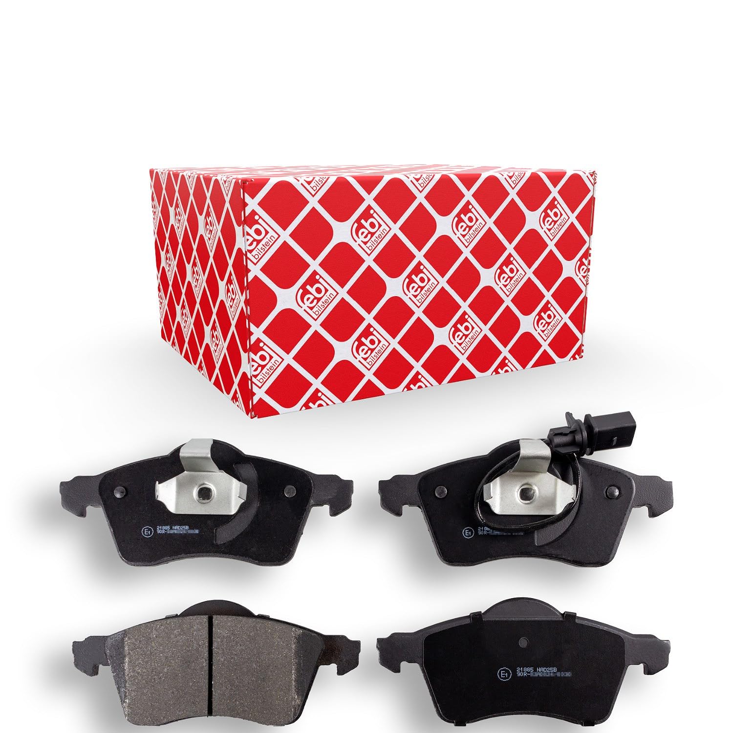 Brake Pads Set fits VW CARAVELLE Mk4 2.5 Front 90 to 03 AEU 7D0698151D Febi New