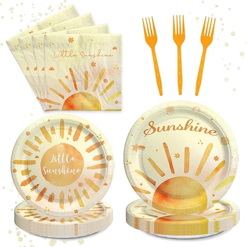 Hombae Boho Baby Shower Party Supplies Decorations Set, My Little