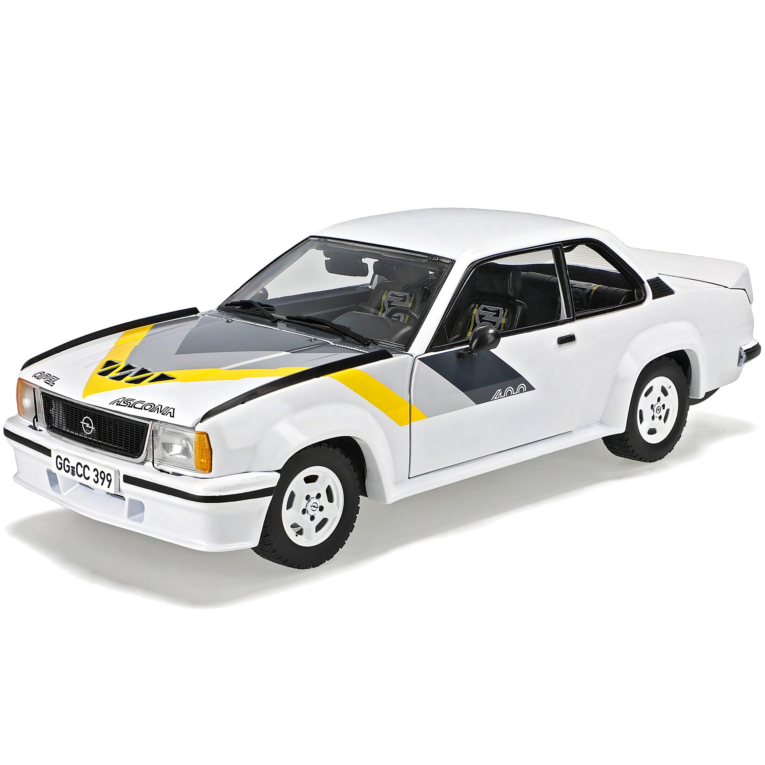 Generisch Opel Ascona B 400 Weiss 1975-1981 1/18 Sun Star Modell Auto