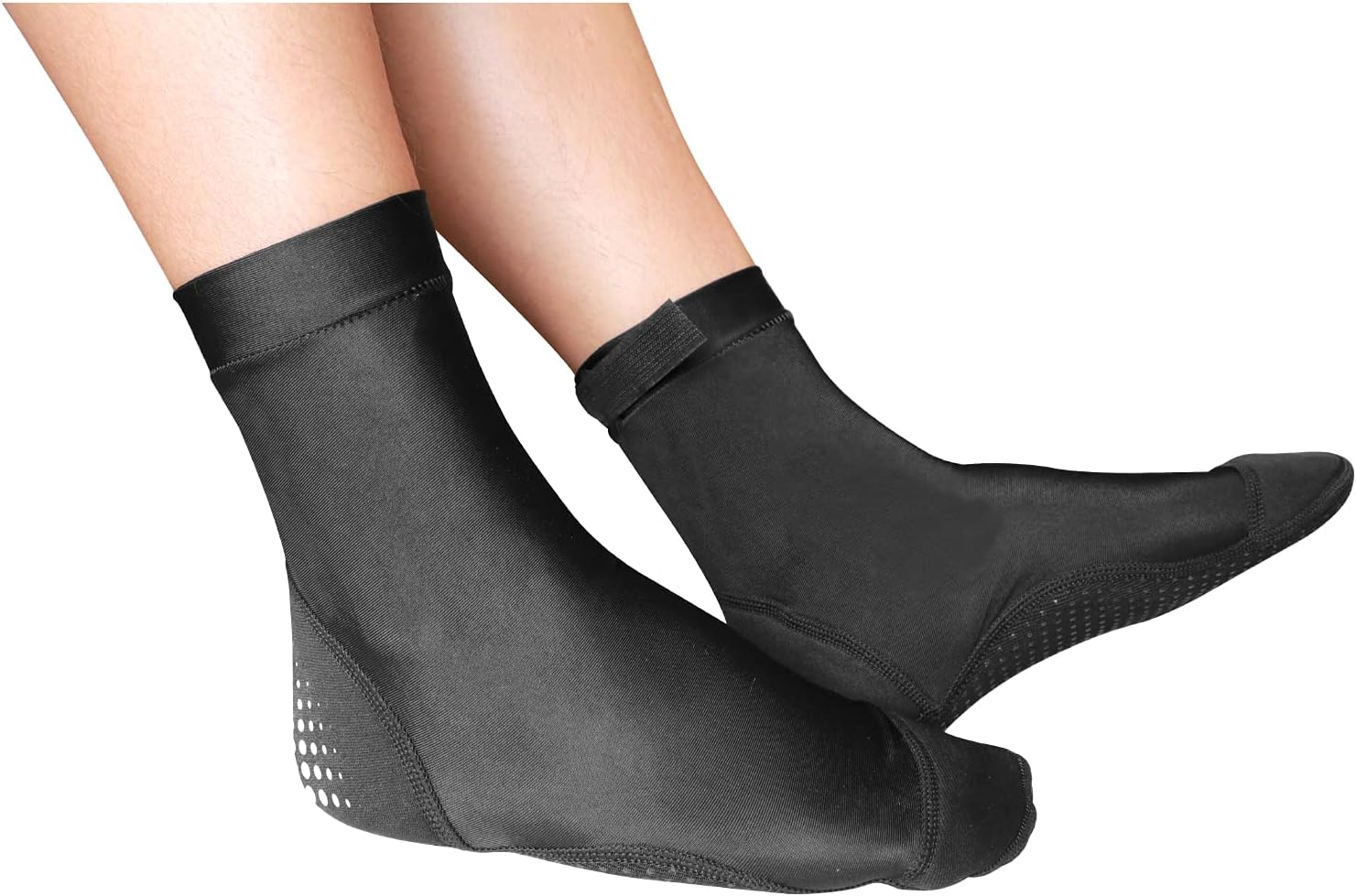BPS 'Second Skin' Soft and Ultra Stretch Water Socks High Cut Low Cut Unisex : Clothing