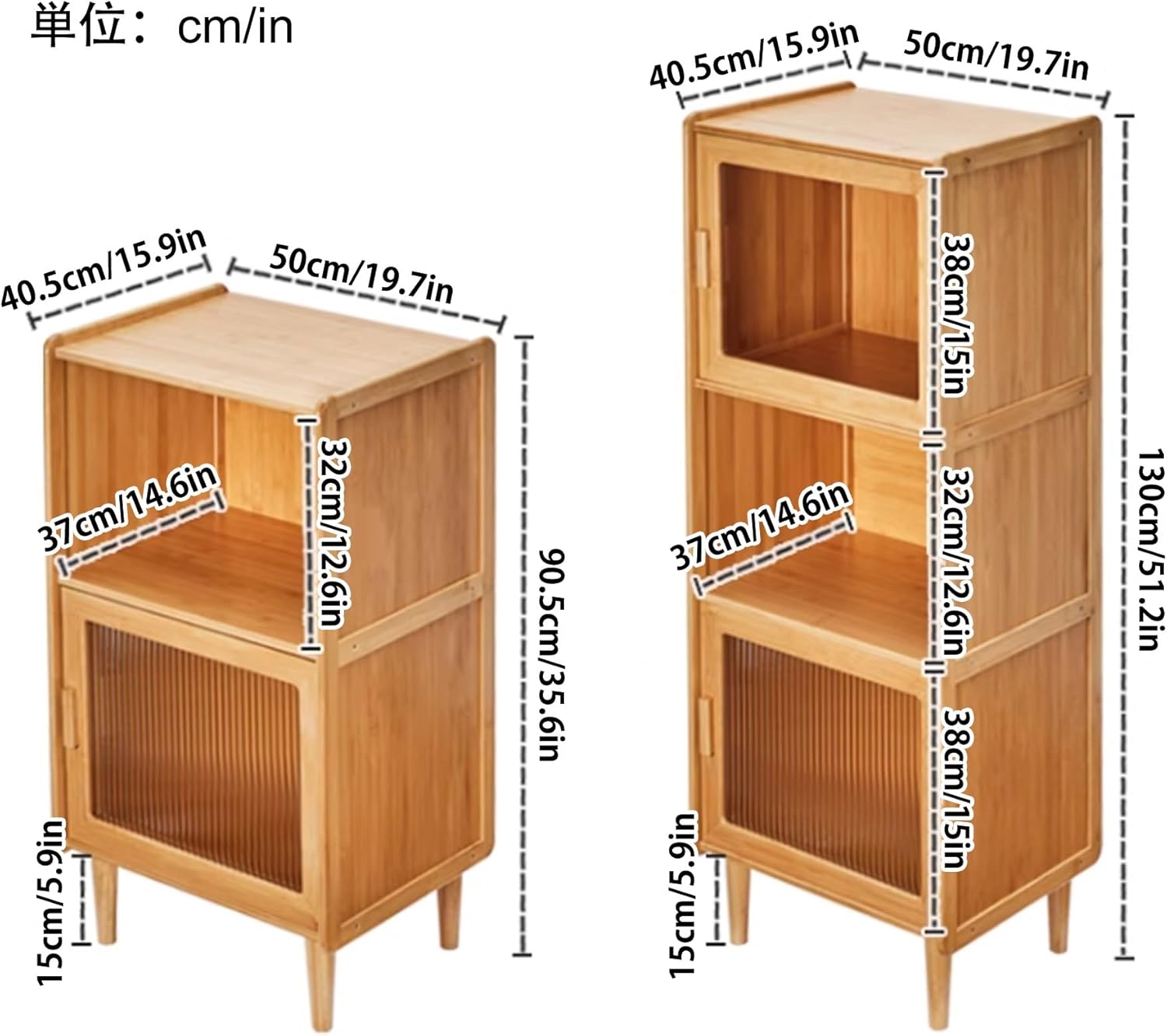 Wine Rack Freestanding Floor Liquor Cabinet Bar for Home Liquor and Wine Storage Wine Display Storage Shelves for Dining Room, Kitchen, Pantry, Cellar, Bar(Two Layers)