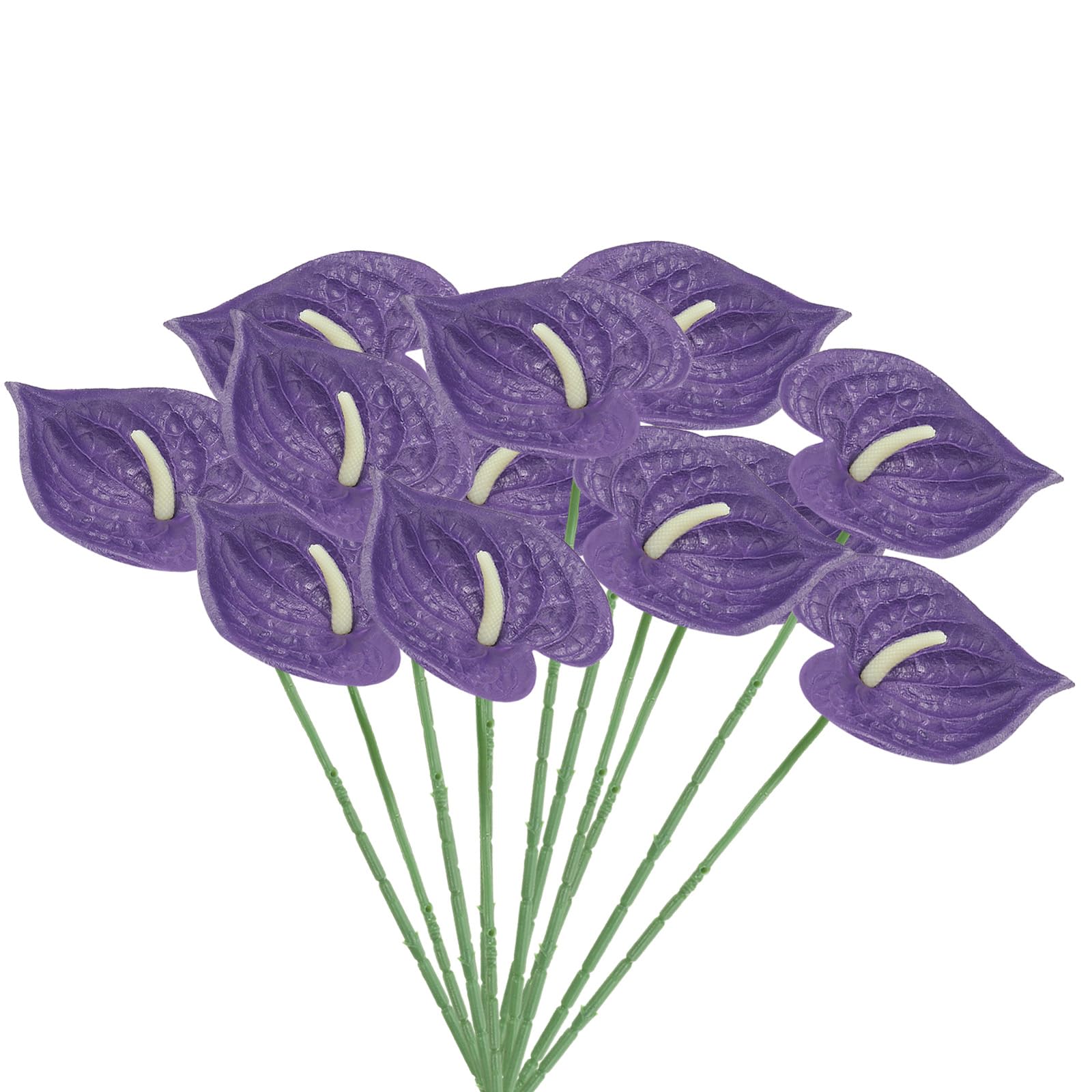 PATIKIL 13" Artificial Anthurium Lily Flowers