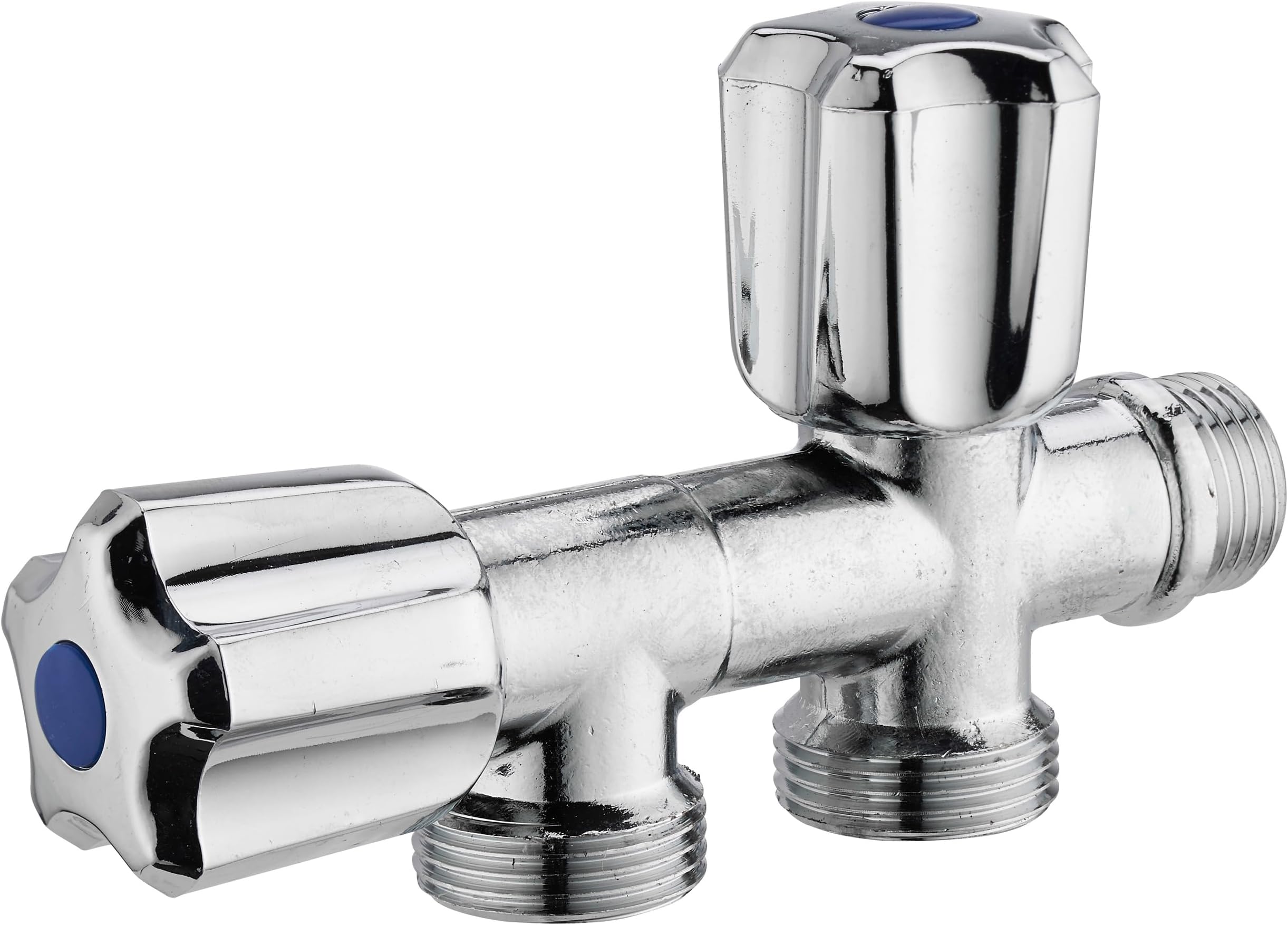 SOMATHERM FOR YOU - Robinet à Bec équerre Pour Machine à Laver, écrou 3/8, Sortie 3/8, Piquage 3/4