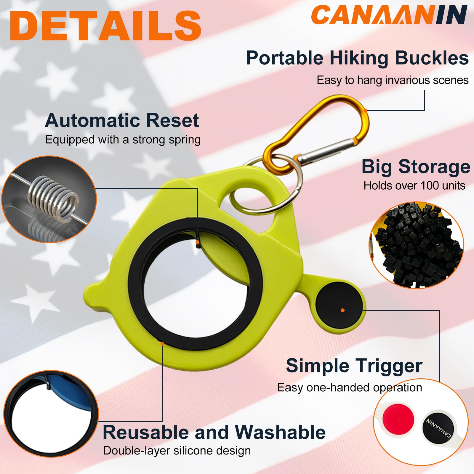 Zip Tie Holder Cable Tie Holder for Tool Belt Color-Coded — Amazon image 4