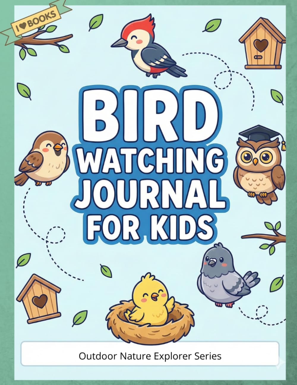 Bird Watching Journal for Kids: Bird Identification & Observation Logbook and Nature Observation Notebook