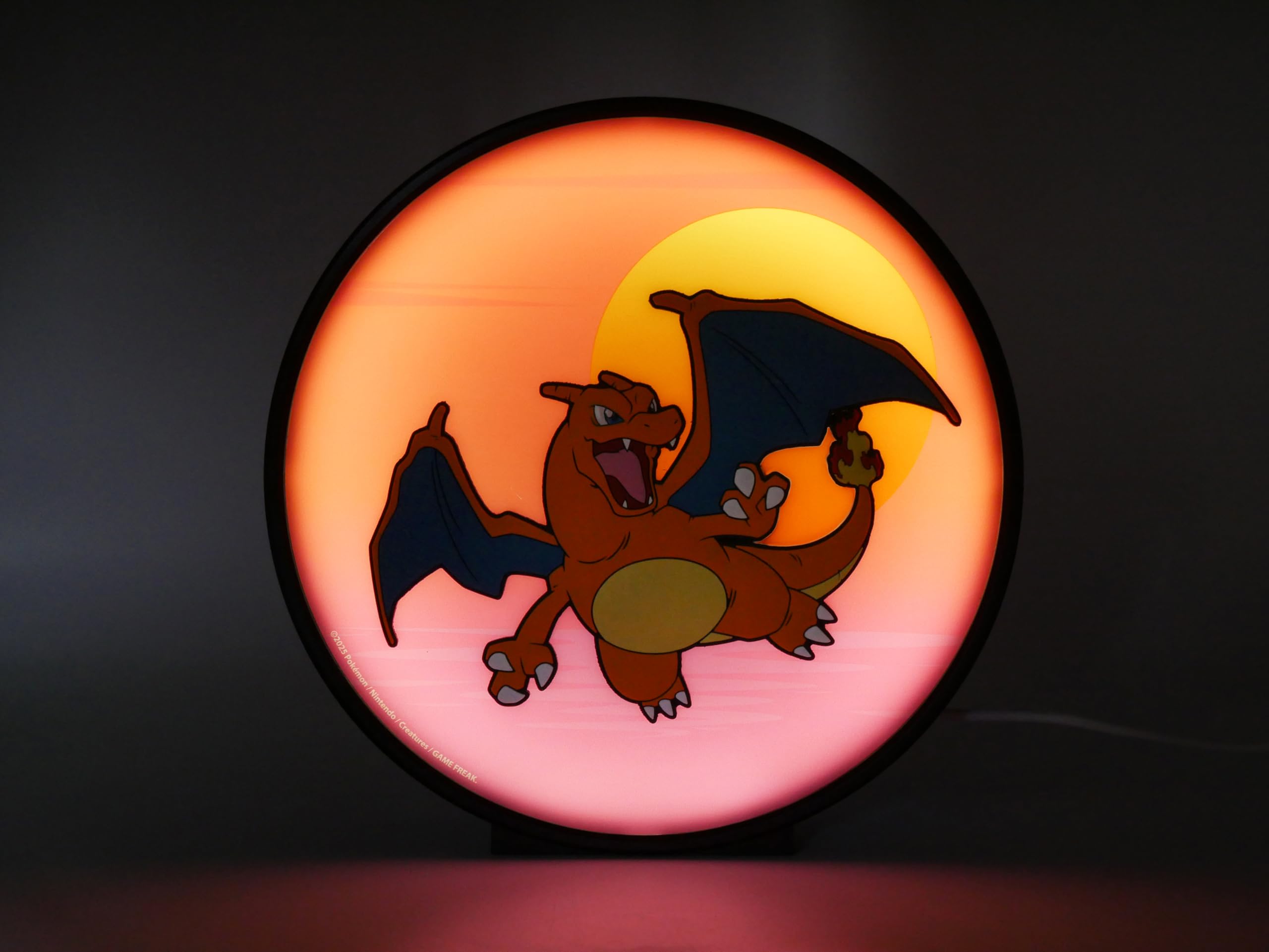 Image secondaire de Lampe Murale DRACAUFEU POKÉMON - Décoration Lumineuse USB-C 20 cm