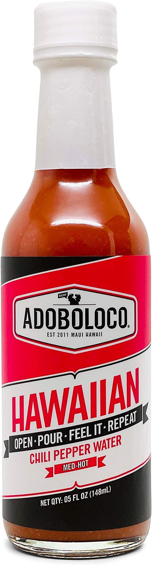 Adoboloco Hot Sauce Hawaiian Chili Sauce 5oz