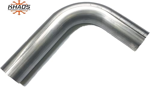 Miniatura 4 de 2.25 "90 grados 304 acero inoxidable mandril curva tubo de escape /catback EE.UU. .065 2 paquete Khaos Motorsports