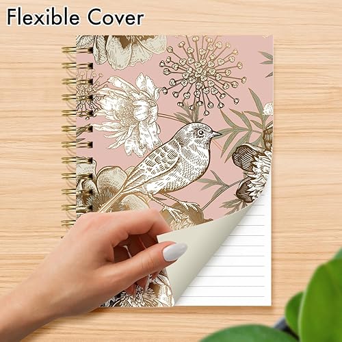 Miniatura 113 de Designer Greetings, Designer Papers - Diario de tapa flexible con banda elástica, diseño "Follow the Rainbow", 320 páginas (6 x 8.25 pulgadas)