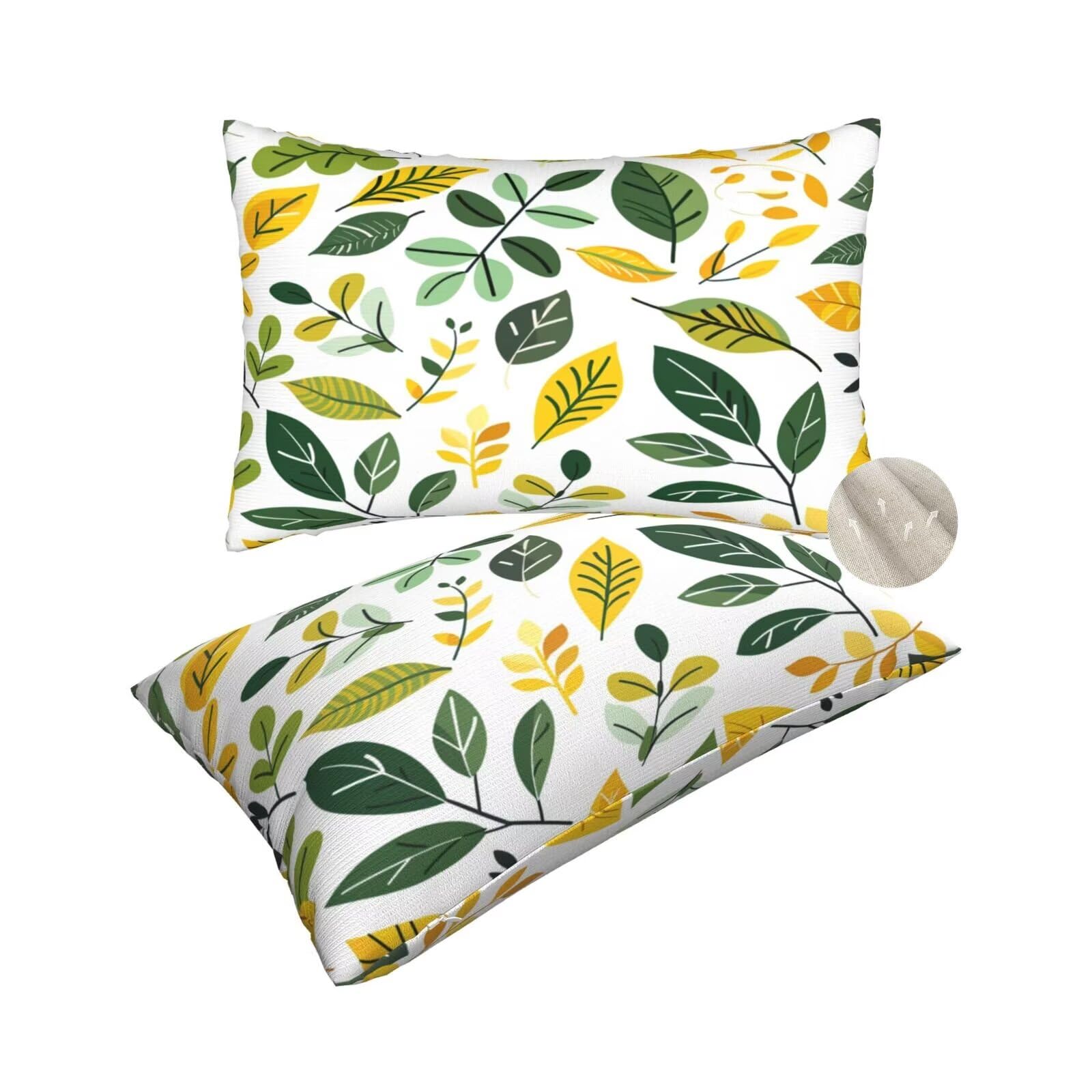 Housses de coussin automne 50x80 cm pour raviver un canapé terne sans changer de mobilier