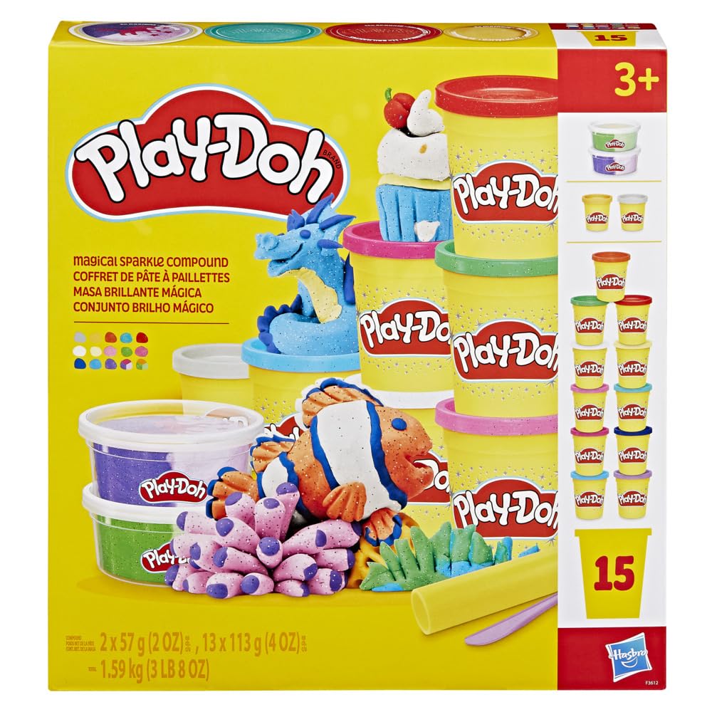Play-Doh Sparkle Compound Pack