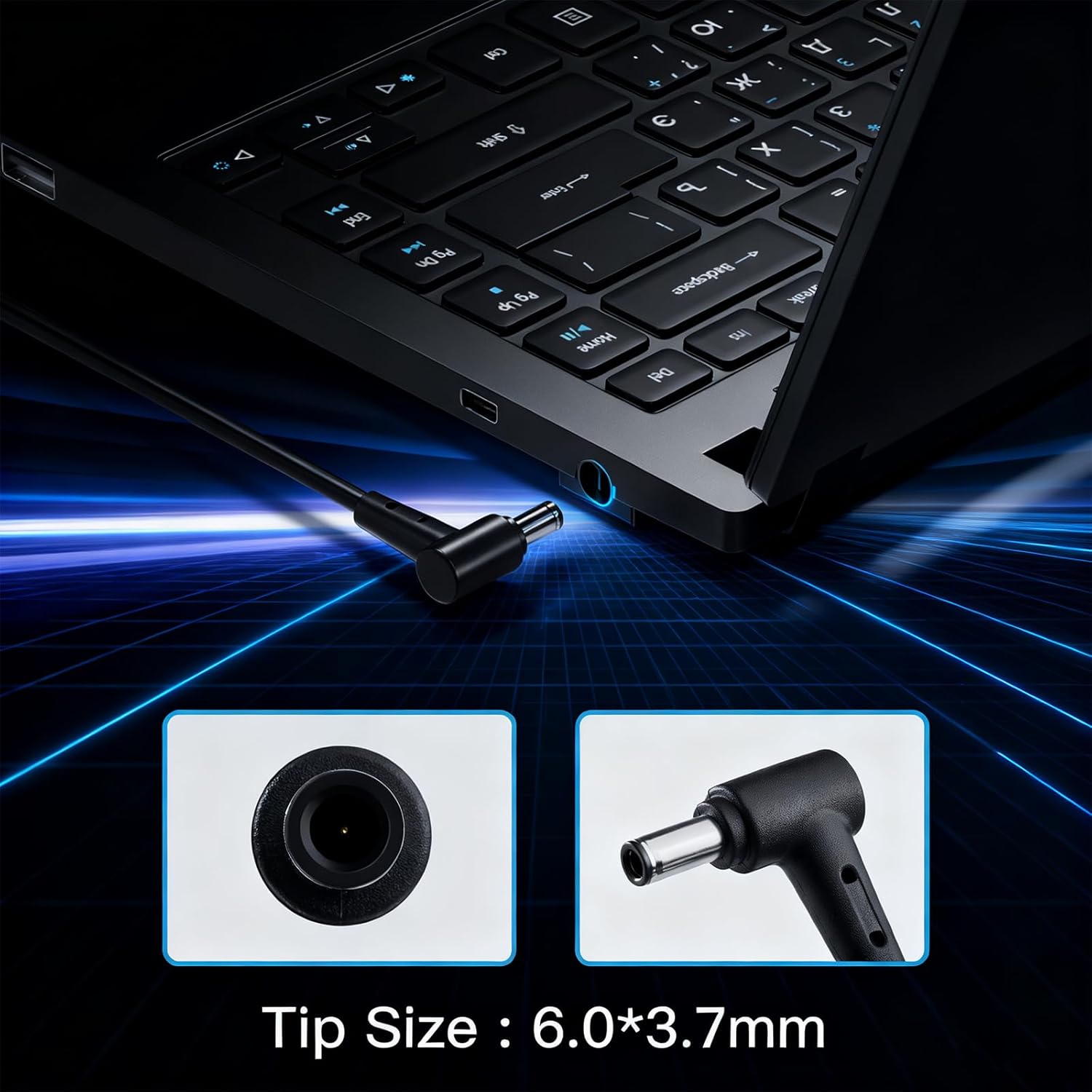 200W 20V 10A AC Adapter Charger for Asus Rog Zephyrus G15 GA503 GA503QM GA503QR GA503QS GA503RM ASUS TUF A15 F15 F17 Gaming Laptop ADP-200JB D Power AC Adapter Supply Cord 6.0 * 3.7