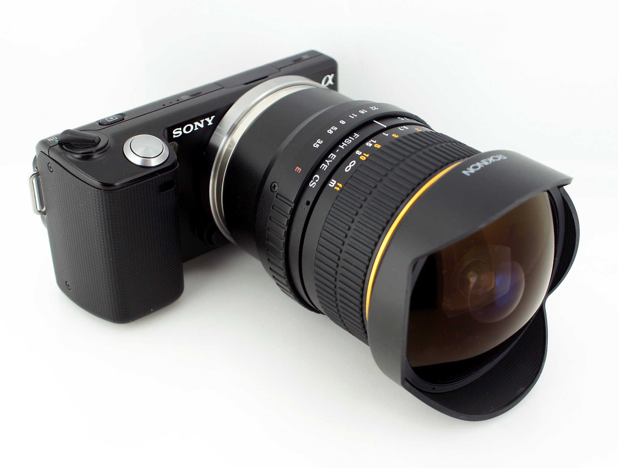 Rokinon FE8M-NEX 8mm f/3.5 Fisheye Lens for Sony E-Mount Cameras 