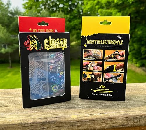 Funky Flies Diapasón Funky Eyes Yllo de edición limitada