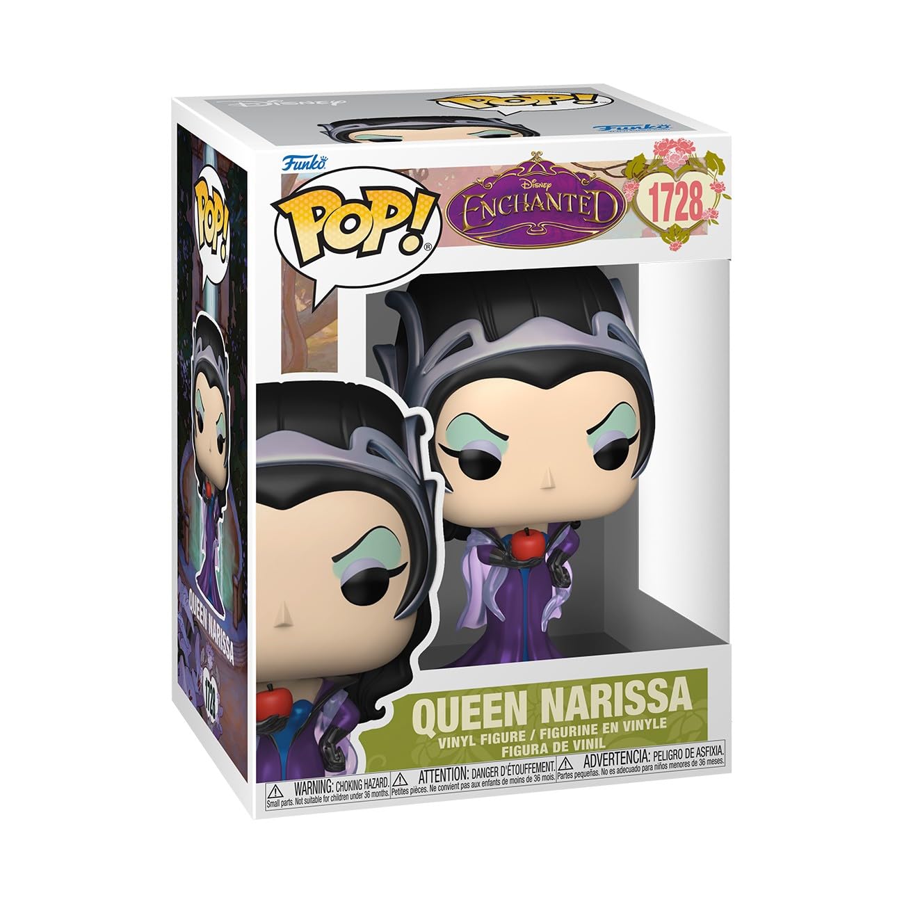 Funko Pop! Disney: Enchanted - Giselle (Wedding) - Figura de Vinilo Coleccionable - Idea de Regalo - Mercancía Oficial - Juguetes para niños y Adultos - Figura Modelo para coleccionistas y exhibición