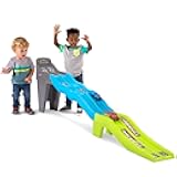 Simplay3 Fast Track Downhill Raceway, Dual Racetrack for Kids Cars for Toddlers, 2 Toy Race Cars Included, Made in USA
