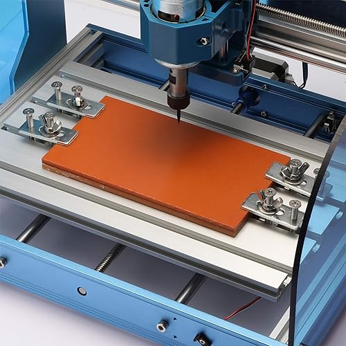 Miniatura 5 de Genmitsu Kit de abrazadera de sujeción en T Mini de 4 piezas, compatible con máquina enrutadora CNC 3018-PRO3018-MX33018-PROVer