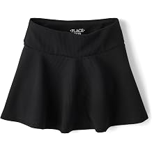 The Childrens Place Girls Active Quick Dry High Rise Textured Skorts