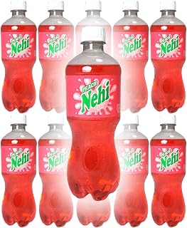 Peach Soda, 20oz Bottle (Pack of 10, Total of 200 Fl Oz)