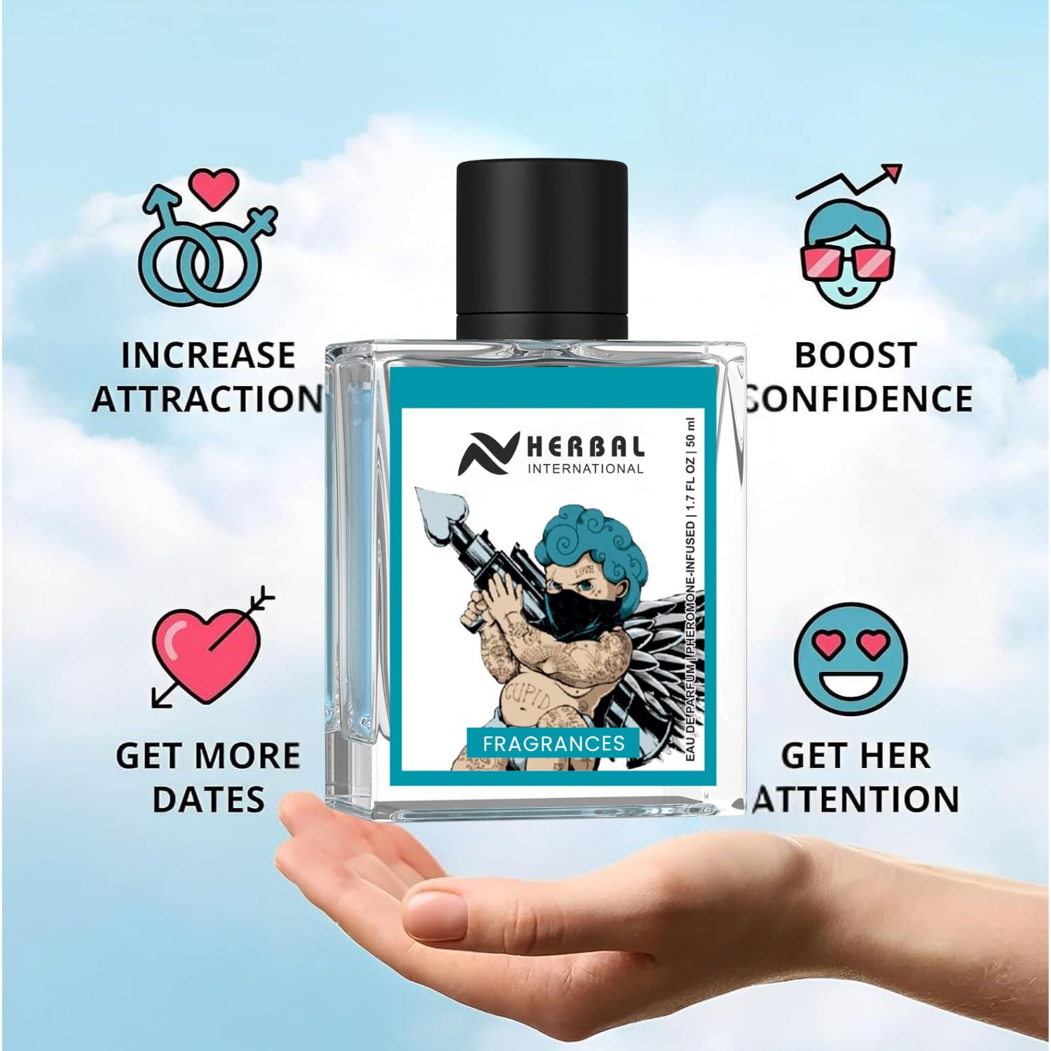 AV Herbal International - Fragrances Original Cologne for Men with Unique Scent Formula 50ml Perfume, Long Lasting Fragrances (Pack of 1) - Image 8 thumbnail