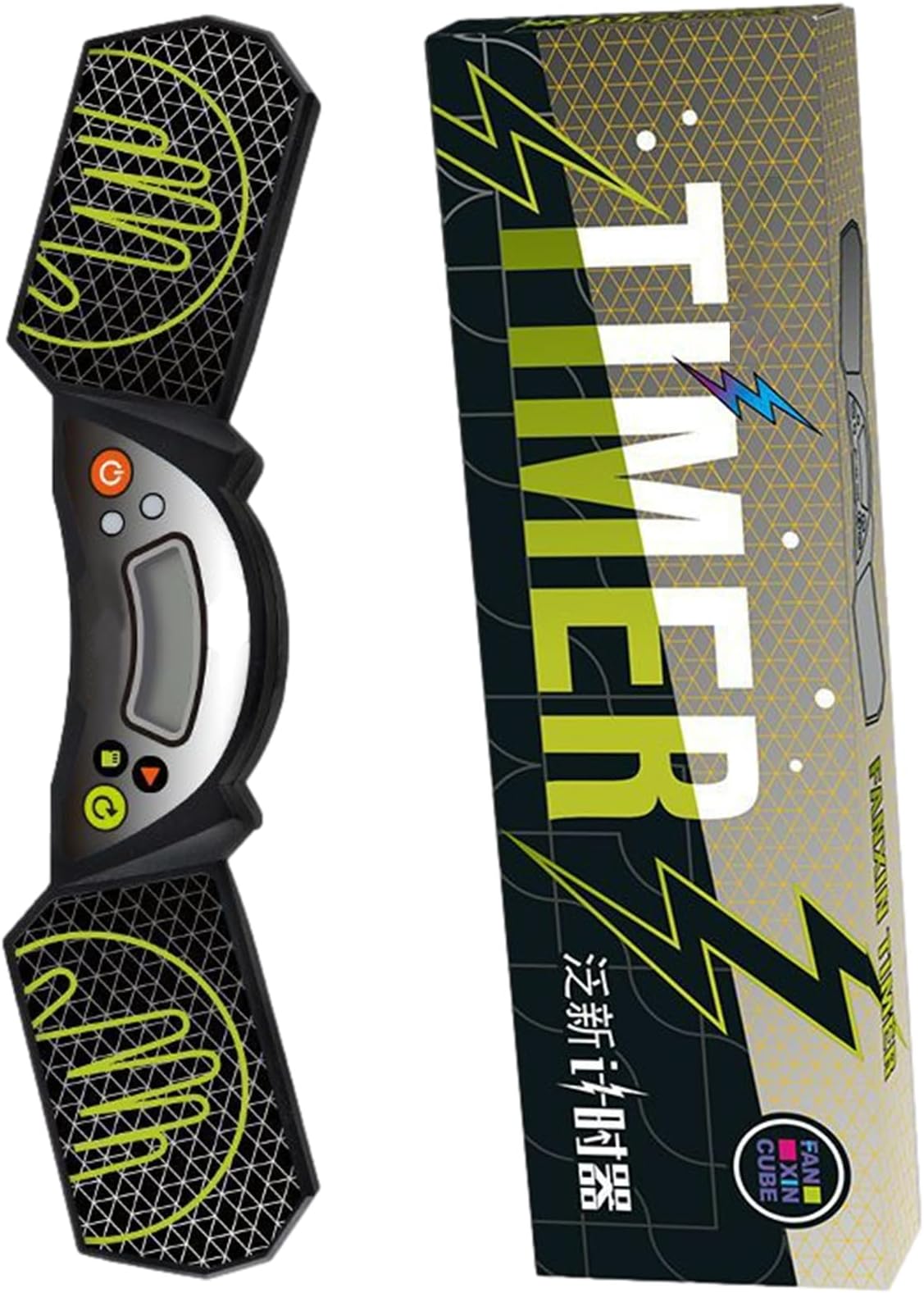 Competition Timer Stack -Touch Control Cubing Timer Accuracy to 0.001 Seconds | Approved by Stacking Associations and Sports Cubing, Accuracy to 0.001 Seconds, Batteries Includ