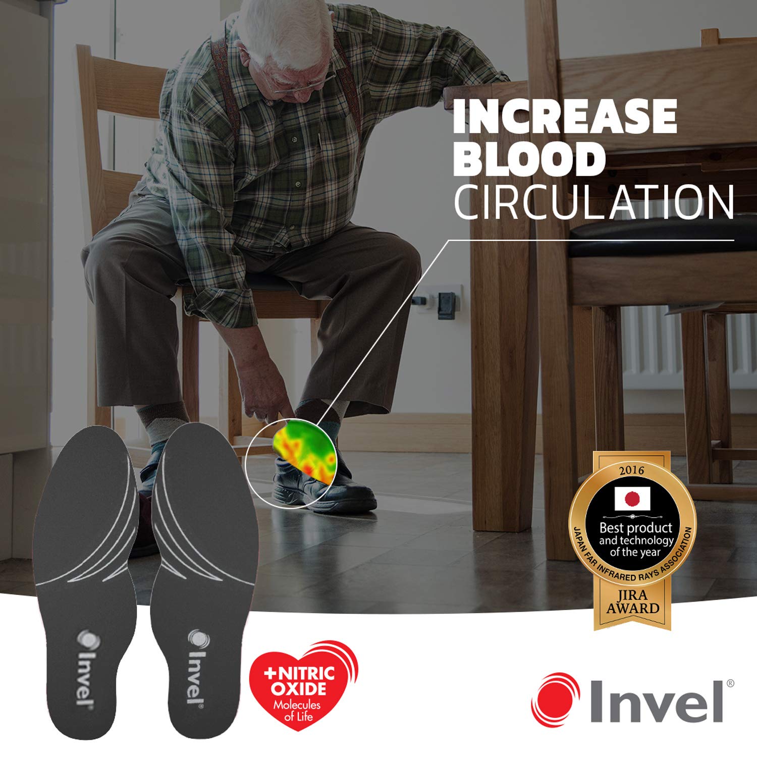 Invel Active Insole 3個セット 【公式通販】