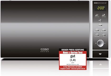Caso MCG 30 Ceramic chef Piano di lavoro Microonde combinato 30 L 900 W :  Amazon.it: Casa e cucina