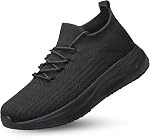 Mens Slip on Walking Shoes Comfort Sock Shoes Non Slip Mesh Casual Running Sneakers