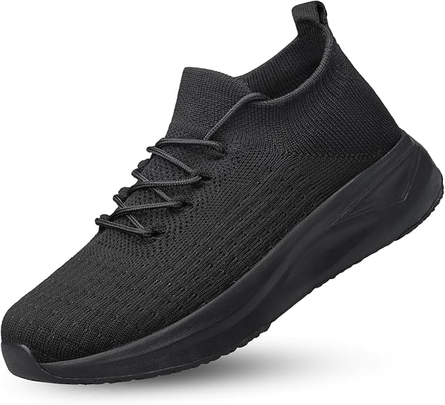 Hommes Glissez sur Chaussures de marche Confort Chaussette Chaussures Non Glissé Mesh Casual Running Sneakers