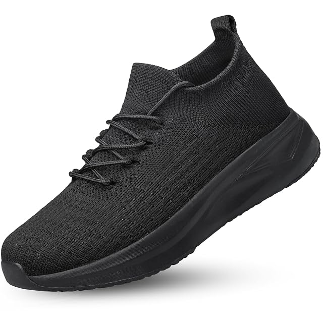 Mens Slip on Walking Shoes Comfort Sock Shoes Non Slip Mesh Casual Running Sneakers