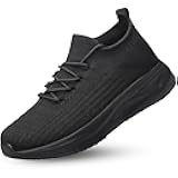 Mens Slip on Walking Shoes Comfort Sock Shoes Non Slip Mesh Casual Running Sneakers
