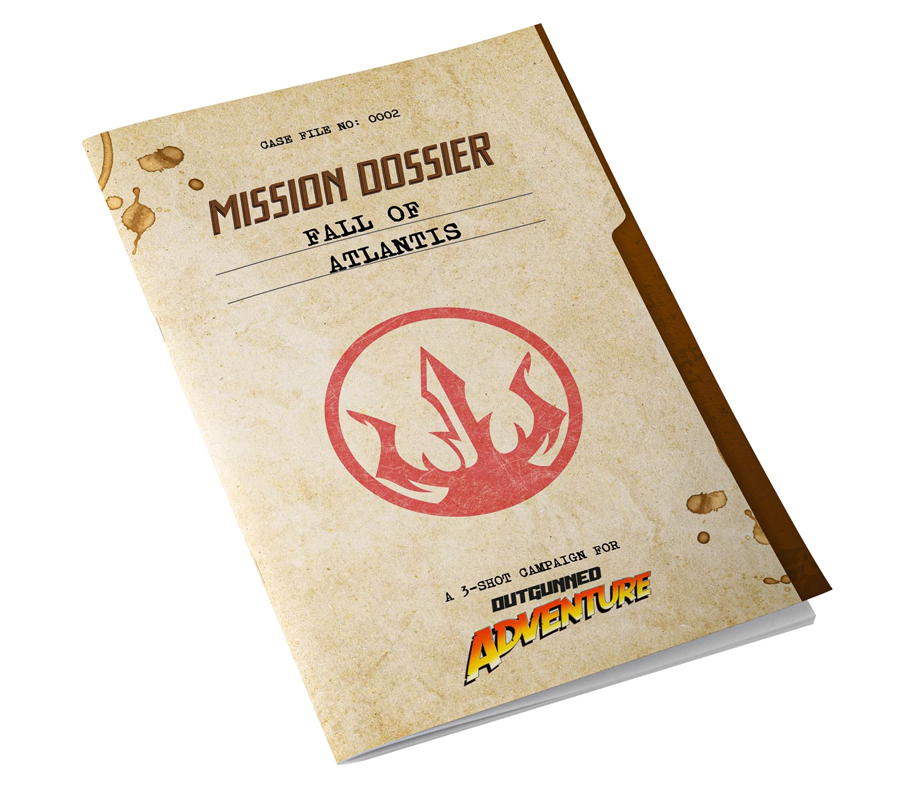 Free League Outgunned Adventure Mission Dossier: Fall of Atlantis - Epic RPG Adventure