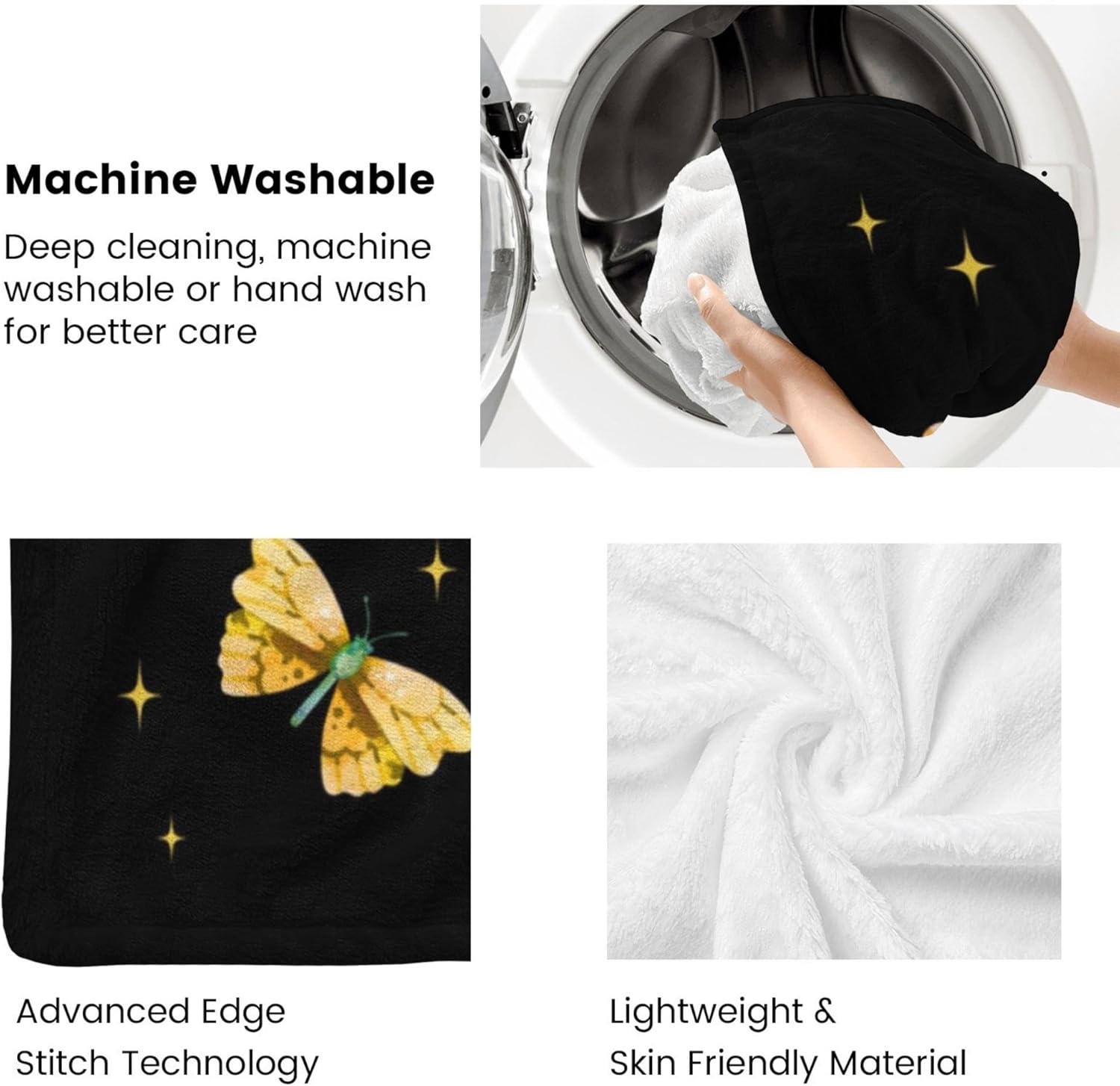 Sunflower Gifts for Women, Gifts for Sunflower Lovers, Sunflower Blanket Decor Throw Gifts for Women Birthday, Inspirational/Get Well Soon Gift for Womens Blanket 60" X 50" - Image 6