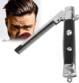 Pente de cabelo, não é fácil de deformar com botões, design de óleo, pente de cabelo para adereços de conjuração de pente