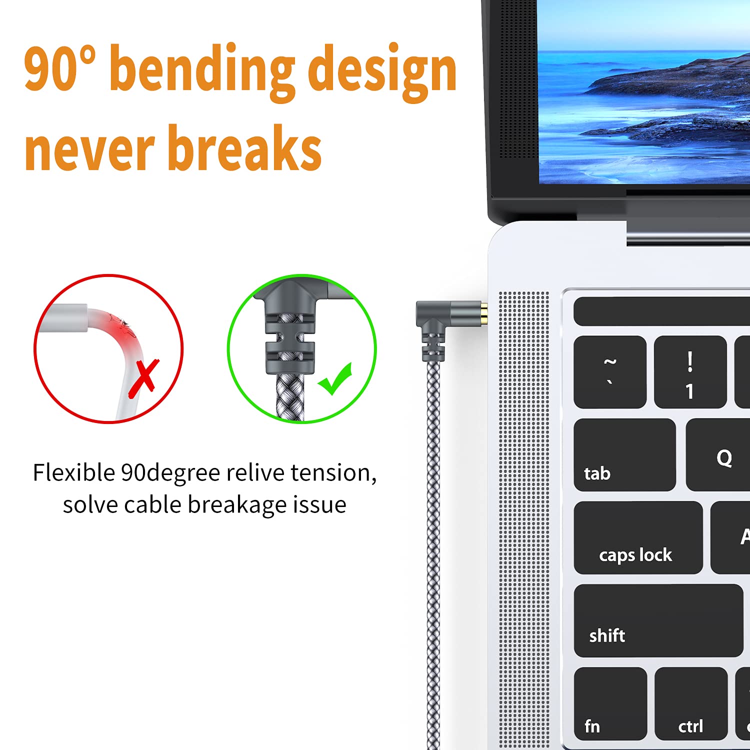 2 Pack Aux Cable, 6.6ft/2M TRS Auxiliary Cables 90 Degree Right 3.5mm Nylon Braided 1/8 AUX Cord for Car Compatible with Stereos, Speaker, iPod iPad Smartphone, Headphones Sony,Echo Dot,Beats- Grey : Electronics