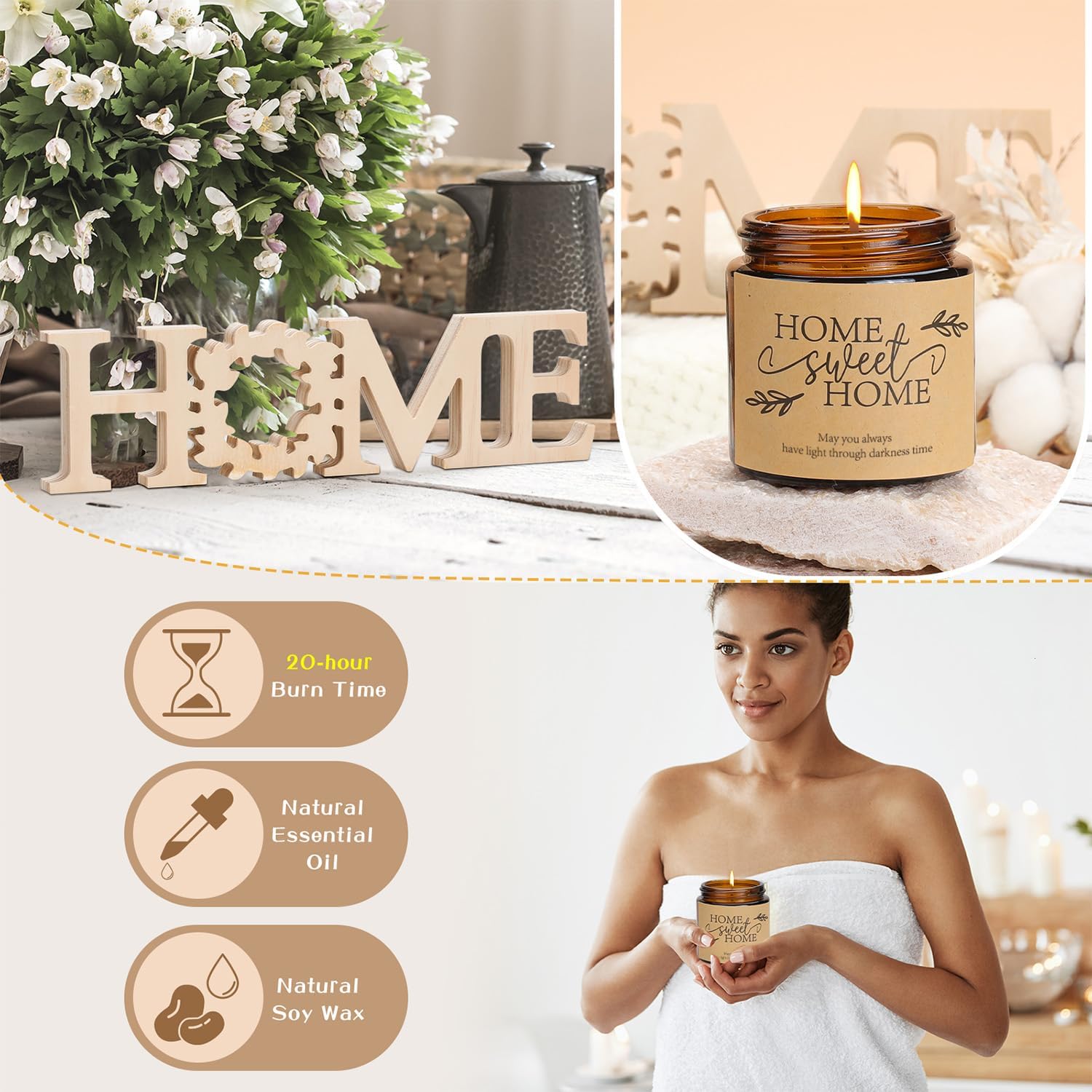 House Warming Gifts New Home,New Home Gifts Ideas,Realtors Closing Gift for House Buyers,Housewarming Bamboo Serving Board for Couple Women Men