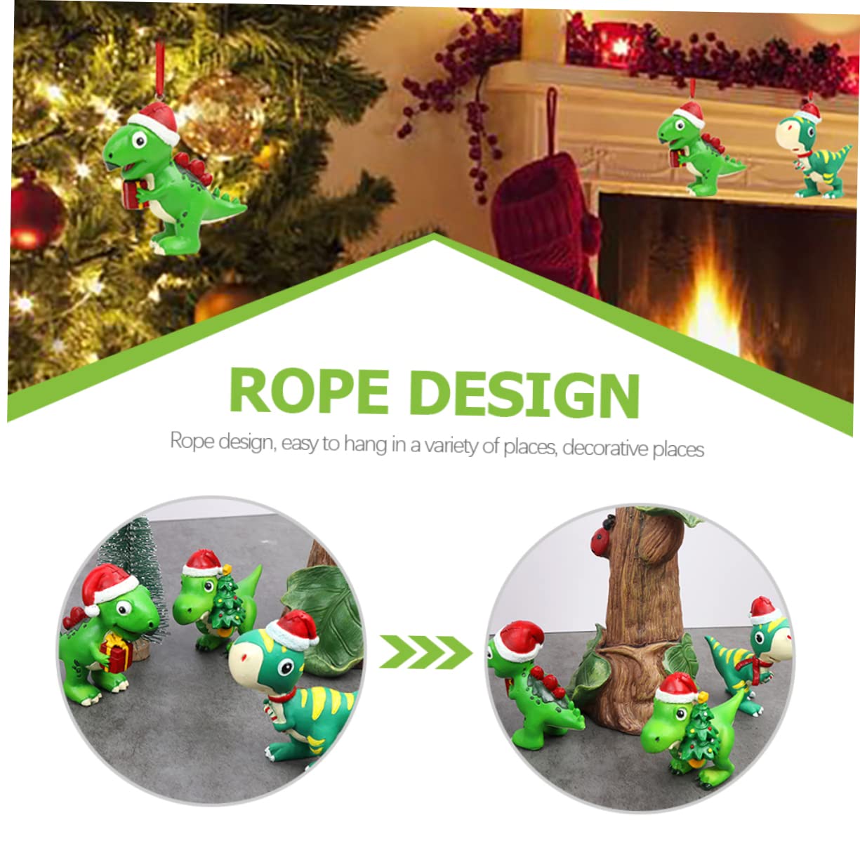 Alipis 6 Piezas De Decoraciones Navideñas Decoración Colgante para Árbol De Navidad Adorno Colgante De De Navidad Adornos Navideños Adorno Navideño para Árbol Juguetes