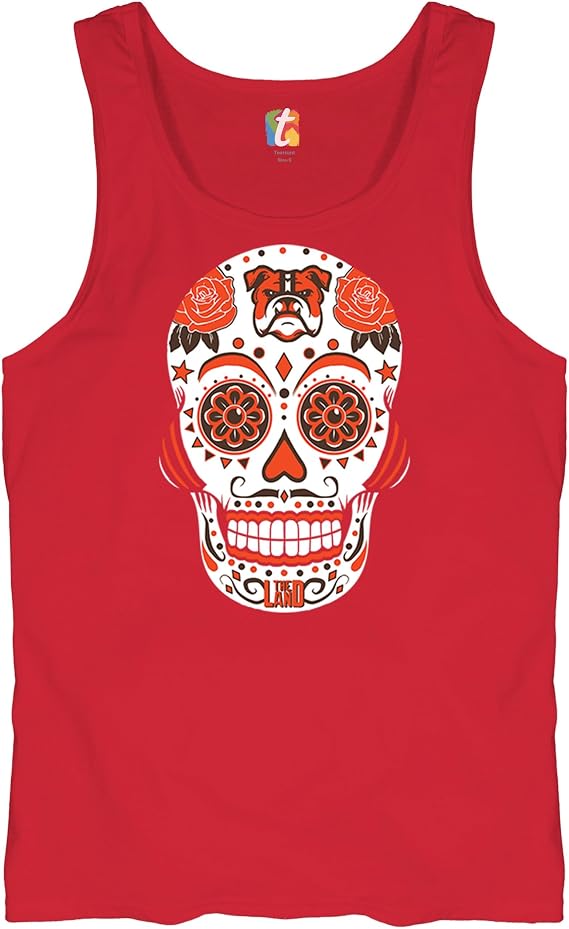 Cleveland Sugar Skull Men's Graphic T-Shirts and Tank Tops