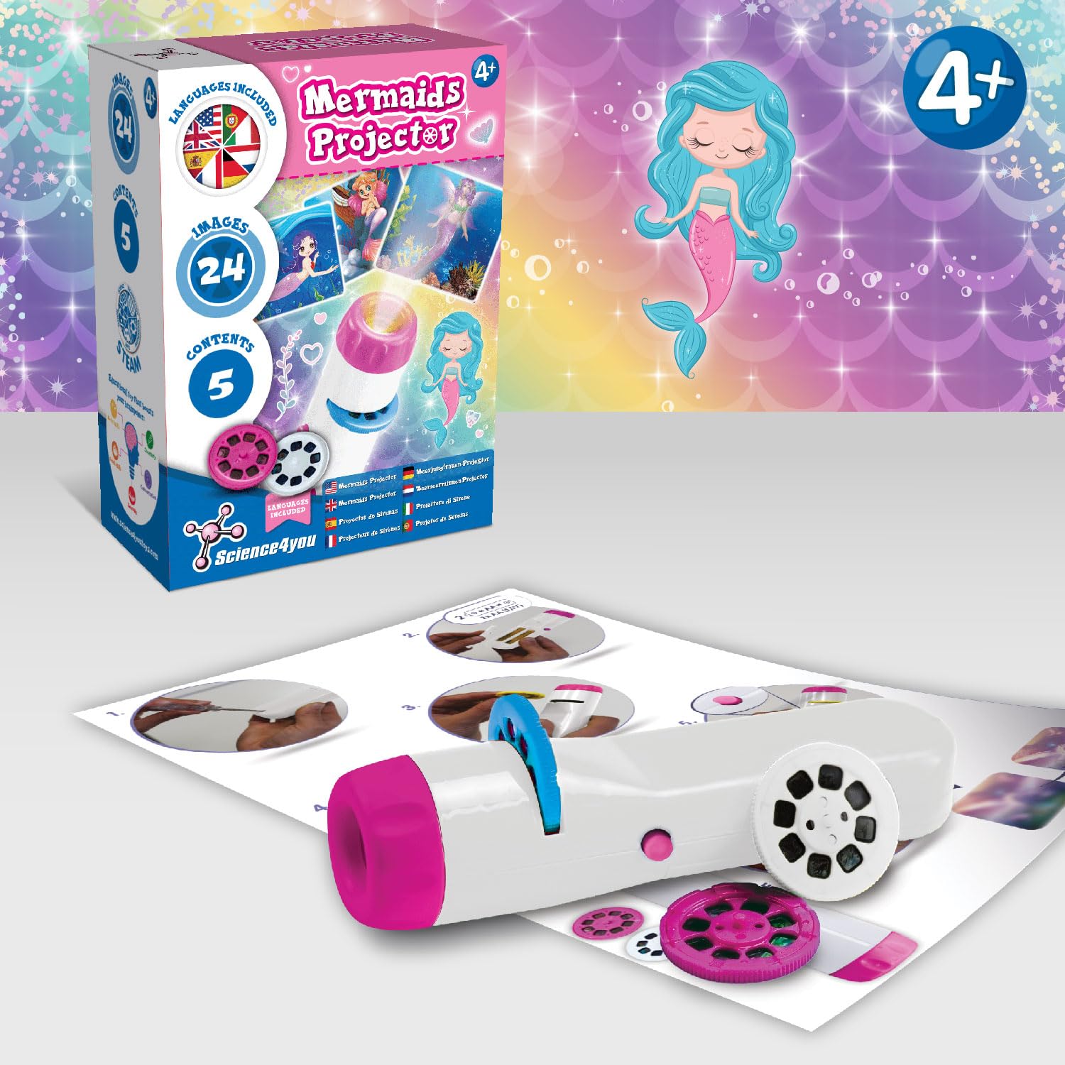 Learning Resources Proiettore di Stelle Luminose Primary Science