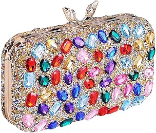 Fashion Women Bridesmaid Lady Girl Bride Evening Clutch Bag for Prom Cocktail Party Wedding Engagement