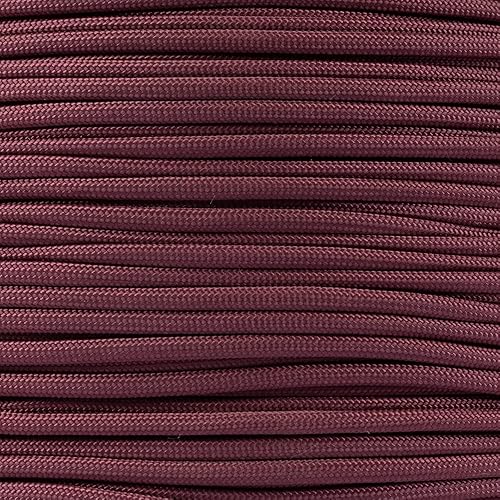 PARACORD PLANET 550 Paracord - Colores sólidos - para aplicaciones en interiores y exteriores - Disponible en longitudes