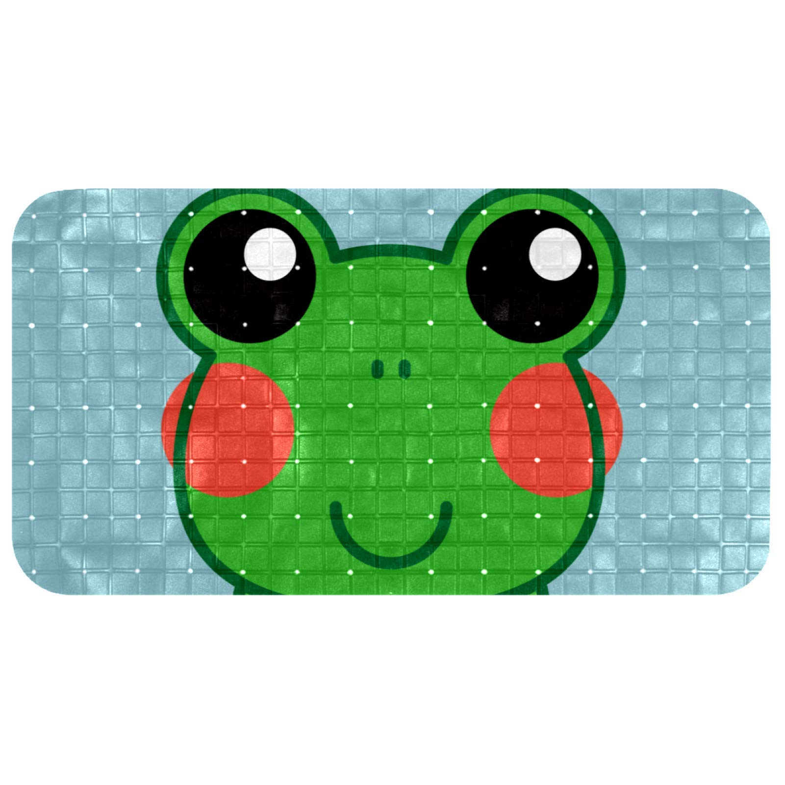 Tapis de bain antidérapant grenouille Bennigiry 37x68 cm pour bébé