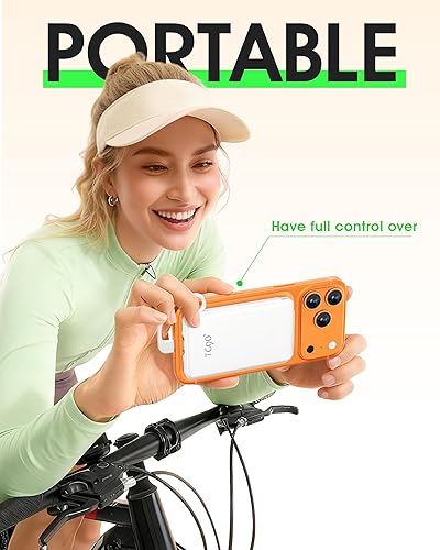 Miniatura 7 de TG90 Cargador portátil de 5000 mAh con enchufe de pared de CA integrado y cables, batería externa de 3 salidas compatible con iPhone161514