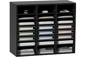 VEVOR 24-Compartment Mailbox Organizer: Declutter Your Workspace Today!