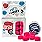 Earvolution Floating Putty Buddies Ear Plugs for Swimming - Invented by an Ear Physician - Moldable, Premium, Silicone - Floats on Water - Waterproof - Made in The USA - 3 Pack - Hot Pink