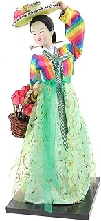 Toyvian Decoração Coreana De Mesa Decoração De Mesa Decoração De Mesa Decoração De Mesa Decoração De Mesa Decoração De Mão Artesanato Coreano Figuras Hanbok Boneca De Plástico